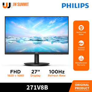 Philips 271V8B 27" Full HD IPS Technology 4ms 100Hz Anti-Glare Low Blue Mode LCD Monitor