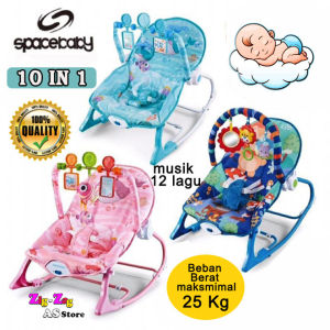 Bouncer Bayi Spacebaby ZX 1803: Desain Modern & Sandaran Bayi Bouncer