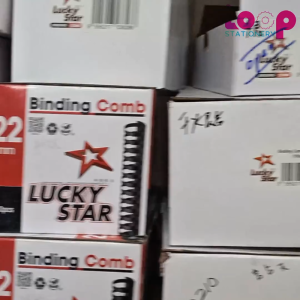 Binding Comb Black All Sizes [1 BOX 100PCS]