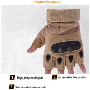 Sarung Tangan Motor Sepeda Glove Airsoft Half Tactical Mechanix Military Of Road Trail Covert