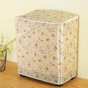 6KG-8.5KG Fabric Waterproof Sunscreen PVC Top Loading Washing Machine Cover 55×58×87cm