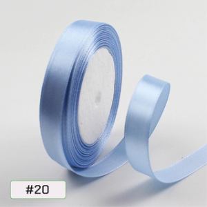 สุดคุ้ม!! ริบบิ้น ผ้าซาติน หน้ากว้าง 0.6 CM./ 0.14 นิ้ว/ 6mm. ยาว 22 m. ริบบิ้นทำโบว์ ทำของขวัญ สำหรับงานตกแต่งทั่วไป สินค้าพร้อมจัดส่ง มีเก็บปลายทาง