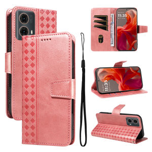 Cards Solt Wallet Flip Leather Case For MOTOROLA Edge 50 Ultra 60 fusion G85 G84 G73 G75 G05 G15 G35 G14 Book Bag Stand Cover