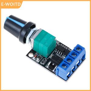 【E-WOITD】 5V 12V 10A PWM DC motor speed controller governor stepless speed regulator