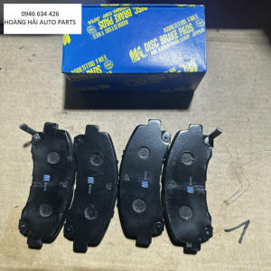 BỘ 4 MÁ PHANH /BỐ THẮNG TRƯỚC ISUZU MUX 2021-2023 HÀNG OEM NHẬT
