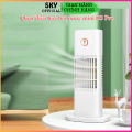 Quạt Điều Hoà Phun Sương Để Bàn Mini D3 Pro, Tích Hợp Đèn Ngủ, Phun Tinh Dầu, Dung Tích 300ml. 