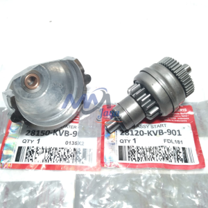 Gigi Pinion Stater Starter Granat + Tutup Granat Vario Lama Beat Karbu Beat Fi Scoopy Spacy Gir Assy