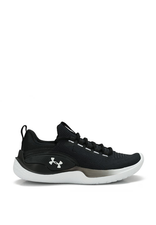 Under Armour Flow Dynamic Shoes for Women Black Black White