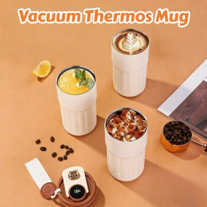 450ML Intelligent Coffee Cup with Temperature Display Vacuum Thermos Mug Stainless Steel Coffee Mug
