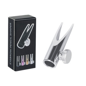 【Available/shipping in 24housr】1pcs Wooden Eyebrow Pencil Metal Pencil Sharpener Double-sided U-shaped Permanent Makeup Eyebrow Tattoo Supplies