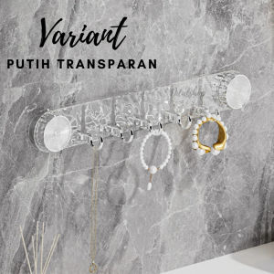 Rak Gantung Serbaguna Tempel Dinding Gantungan Baju Celana Handuk Hook Kastok Minimalis