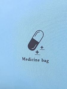 BHQ Portable First Aid Kit Medicine Storage Bag Waterproof Oxford Travel Emergency Pouch Organizer