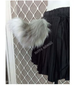 Bando Realistic judy hopps zootopia bunny ears kelinci gray cosplay halloween party
