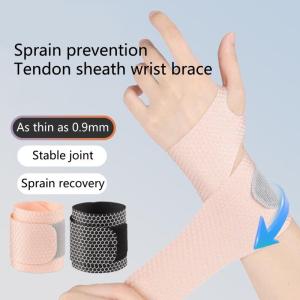 Compression Wrist Wrap for Carpal Tunnel Breathable Wrist Wrap Adjustable Elastics Wrist Support Ultra Thin Wrist Brace