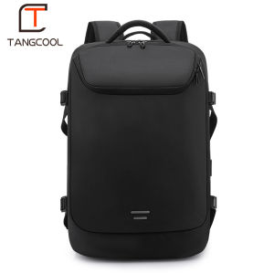 Cross-border New Mens Backpack Vacuum Compression Backpack Multifunctional Laptop Bag Large Capacity Expandable Travel Bag