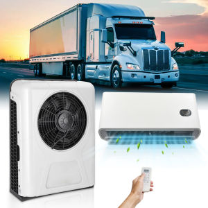 Treeligo 12V/24V Truck Air Conditioner 10000/12000BTU Cooling Capacity Rapid Cooling Automotive Air Conditioning Split