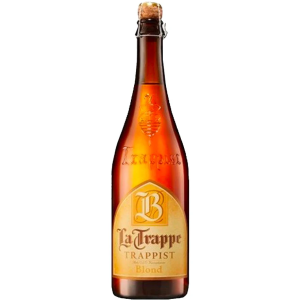 La Trappe Blond 6.5% ABV Trappist Beer 750ml Golden Ale Fruity Malty Caramel