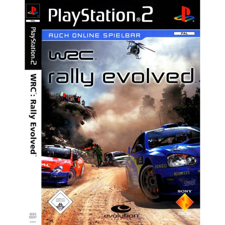 Ps 2 Rally แผ่นเกมส์ WRC Rally Evolved PS2 Playstation2 คุณภาพสูง ราคาถูก | Lazada ...