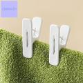 CHDHALTD 24PCS Chống gió Kẹp phơi đồ Đa Năng Nhựa Kẹp giữ chăn Phụ kiện cài áo lót Làm dày Kẹp quần áo Sử dụng máy giặt. 