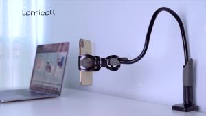 Lamicall Gooseneck Bed Phone Holder 33.4" Full Adjustable Flexible Arm