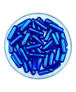1000pcs size 00 Pearl Blue/Pearl Blue OSPA High Quality Empty Gelatin Capsule