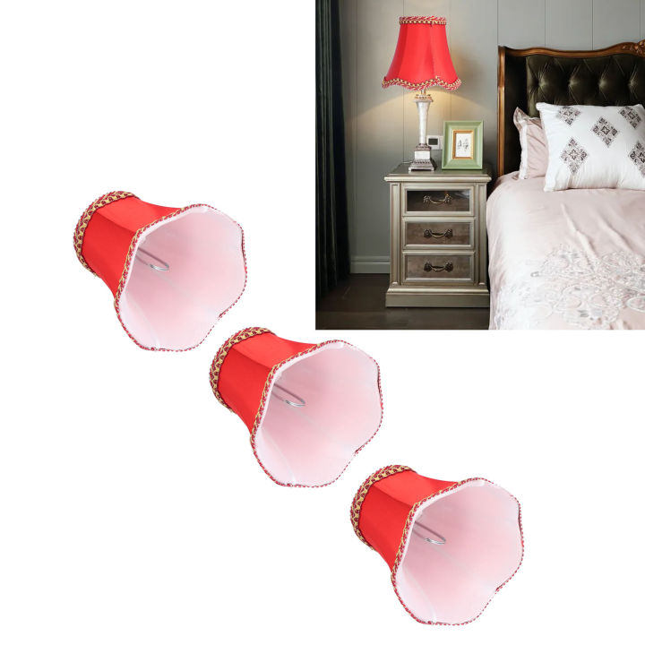 Lamp Shade E14 Lamp Shade Clip-On Installation for Bedroom for