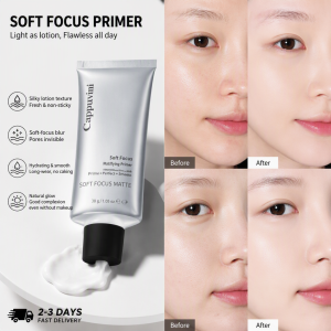 [Ready Stock In Malaysia]Translucent Soft-focus Primer Hydrating Concealer Primer Cream  Makeup Base Primer Isolation Cream