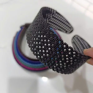 Cài tóc hình lưới dày bản to 4CM nhựa cứng CAI05