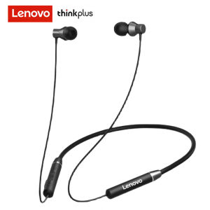 Lenovo HE05X หูฟังไร ้ สายบลูทูธแบบคล ้ องคอพร ้ อมคุณสมบัติลดเสียงรบกวนสําหรับกีฬา