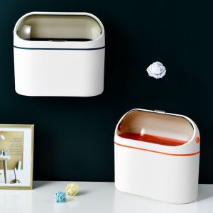 LIANG ท็อปเคาน์เตอร์ อุปกรณ์สำหรับห้องครัว ถังหมักปุ๋ยหมัก ที่แขวนแขวน รีไซเคิลแล้วได้ ถังเก็บฝุ่น ถังขยะสามารถทำได้ ถังเก็บขยะ ถังเก็บขยะ ตะกร้าขยะ