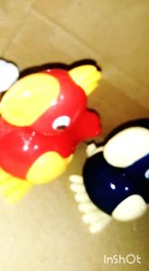 Mainan Anak Burung Kaka Tua Bisa Jalan Mode Putar YI 2