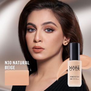 MAKE OVER POWERSTAY 24H Weightless Liquid Foundation | High Coverage Flawless