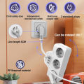 Power Strip Surge Protector Stop Kontak Colokan Listrik 3 Ways Smart Power Strip Socket & Port USB Travel USB Charger. 