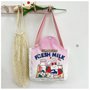 Cute Bunny Daily Shoulder Bags Cute Girlish Happy Eco Bags 223-19