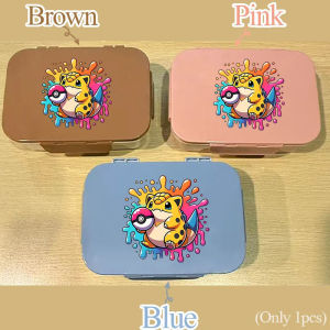 1200ml for Poke Mon Charizard Lunch Anime Packed Lunch Food Containers School Picnic Lunchbox Bento with Spoon