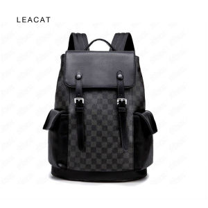 Leacat Large Capacity Backpack Multi-pocket Casual Fashion Travel Backpack Student Bag Outdoor Waterproof 15.6 inch Laptop backpack Anti-Theft Bag