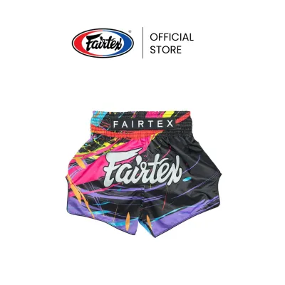 Fairtex กางเกงมวย World Music Black รุ่น BS1934 กางเกงมวยไทยผ้าไมโครซาติน ทรงเพรียว แถบยางยืด 8 แถว กระชับขึ้น กางเกงนักมวยสำหรับซ้อมหรือแข่งขัน
