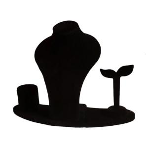 Multifuntional Display Solution Holder Fabric Texture Set Stand for Various Accessory Types