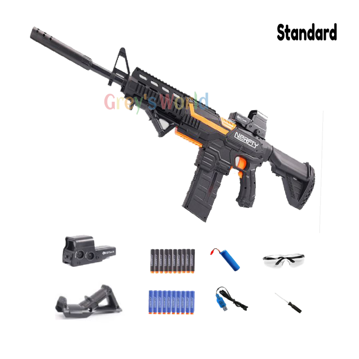 M416 Blaster Electric Nerf Rifle Machine Guntoy, 104cm length ...