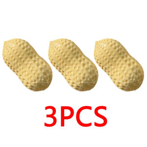 JACIRCLE Peanut Stress Ball Set Crunchy Squeeze Squishy Toy Buttery Soft TPR Sensory ASMR Fidget