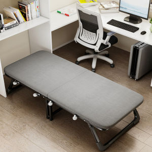 Giường gấp nghỉ trưa văn phòng ( thiết kế nhiều lớp ván dày latex bọt biển đệm cao su cao cấp )