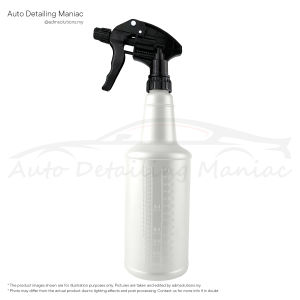 Detailing Spray Bottle (800ml) Chemical Resistant Taiwan Sprayer Bottle with Dilution Marker Volume Indicator