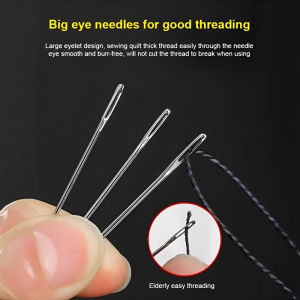 Fine Eye Dense Steel Hand Sewing Tool Set