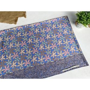 Kain Batik Meteran Bahan Semi Sutra Premium Kode A