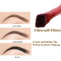 Kuas alis pipih mua sikat tegak miring tebal kotak lurus waterproof eyebrow eyeliner brush lembut yang bagus rapihin alis ngebentuk concealer. 