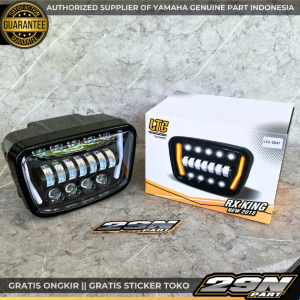 Lampu Depan Oval Set Daymaker Rx King Fullset Original