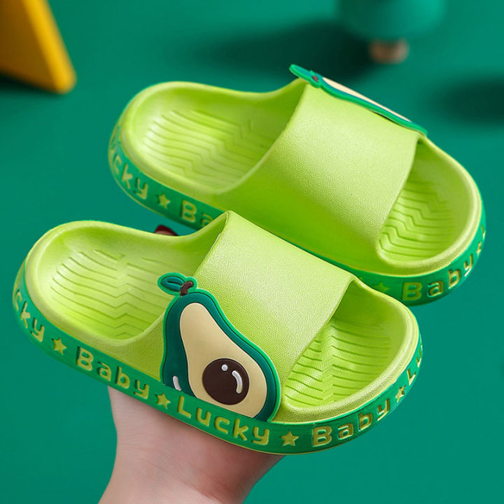 Children's Slippers Summer Boys' Bathroom Bathroom Non slip Soft Sole ...