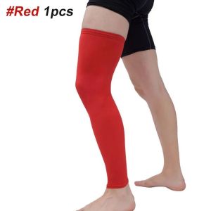 BLISSFUL Breathable Full Leg Sleeves Sweat Wicking Knee Calf Sleeves Compression Leg Warmers Quick Drying UV Sun Long Compression Leg Sleeve Basketball