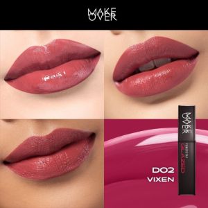 Make Over Powerstay Glazed Lock Lip Pigment Lipstik Cair Lip Gloss
