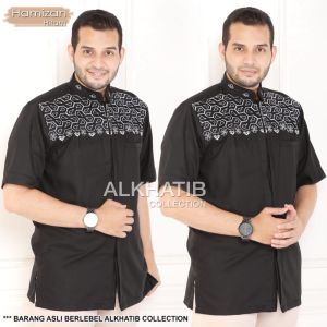 Juragan 47 - Hamizan Baju Koko Pria Lengan Pendek Terbaru Kualitas Premium Bahan Katun Tebal Super Adem Size SMLXlXXLXXXL